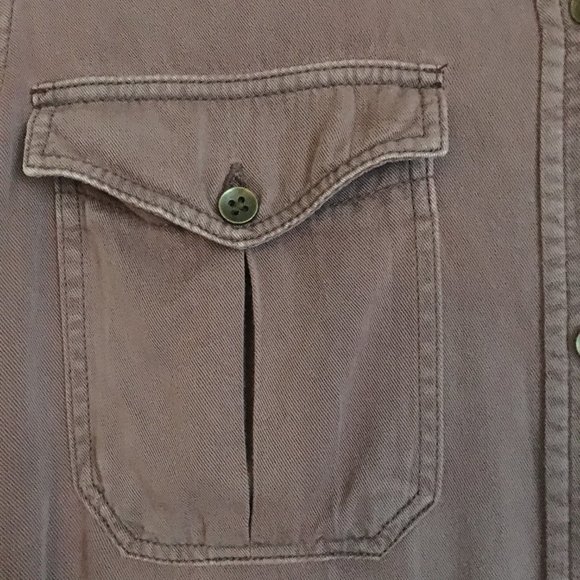 American Eagle Y2K Boyfriend Button Down Shirt - Picture 5 of 16